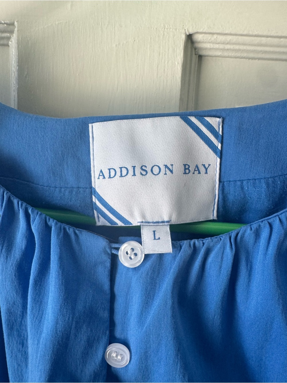 Addison Bay Blue Mini Dress - Picture 3 of 3